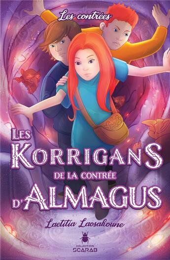 Couverture du livre « Les contrées Tome 3 ; les korrigans de la contrée d'Almagus » de Laetitia Laosakoune aux éditions Ada