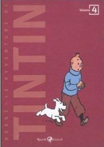 Couverture du livre « Tintin en italien volume 4 (ed 2011) » de Herge aux éditions Casterman