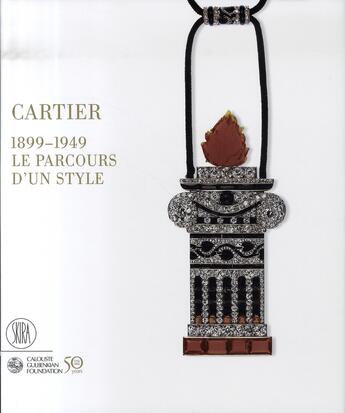 Couverture du livre « Cartier, 1899 - 1949 ; le parcours d'un style » de Nuno Vassalo E Silva aux éditions Skira