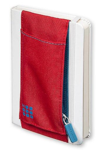 Couverture du livre « Bandeau porte objets poche rouge écarlate » de  aux éditions Moleskine