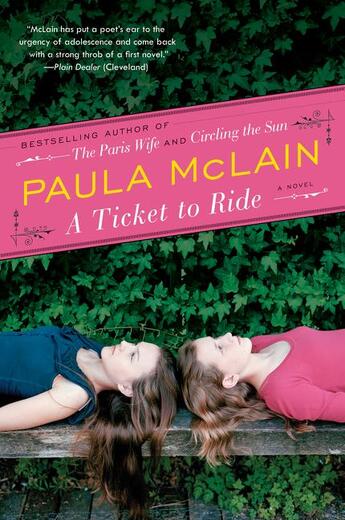 Couverture du livre « A TICKET TO RIDE » de Paula Mclain aux éditions Ecco Press