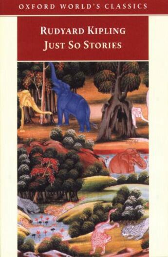 Couverture du livre « Just So Stories for Little Children » de Rudyard Kipling aux éditions Oxford University Press Uk