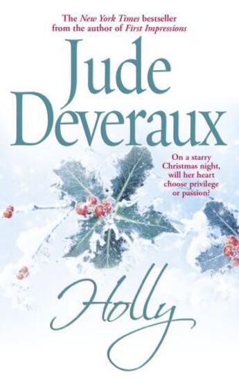 Couverture du livre « Holly » de Jude Deveraux aux éditions Atria Books