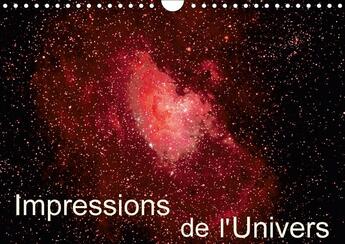 Couverture du livre « Impressions de l univers calendrier mural 2018 din a4 horizo - photos d etoiles de galaxies e » de Monarchc aux éditions Calvendo