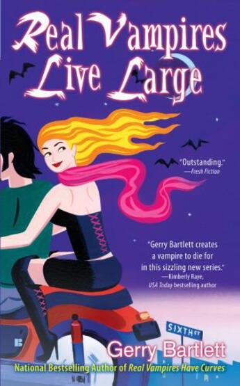 Couverture du livre « Real Vampires Live Large » de Bartlett Gerry aux éditions Penguin Group Us