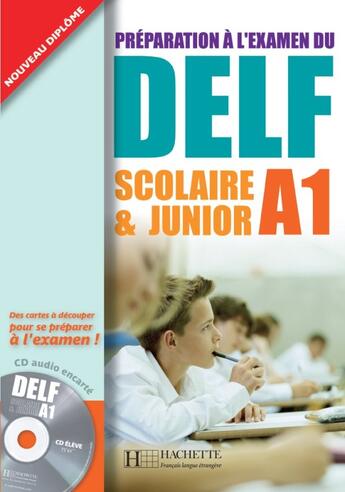 Couverture du livre « DELF Scolaire et Junior (A1) » de Marie-Christine Jamet aux éditions Hachette Fle