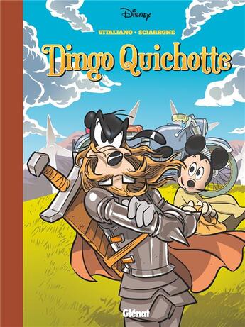 Couverture du livre « Dingo Quichotte » de Fausto Vitaliano et Claudio Sciarrone aux éditions Glenat