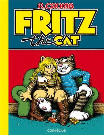 Couverture du livre « Fritz the cat » de Robert Crumb aux éditions Cornelius