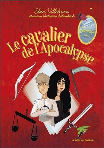 Couverture du livre « Yamay t.2 ; le cavalier de l'apocalypse » de Victorine Schwebach et Elisa Villebrun aux éditions Le Verger Des Hesperides