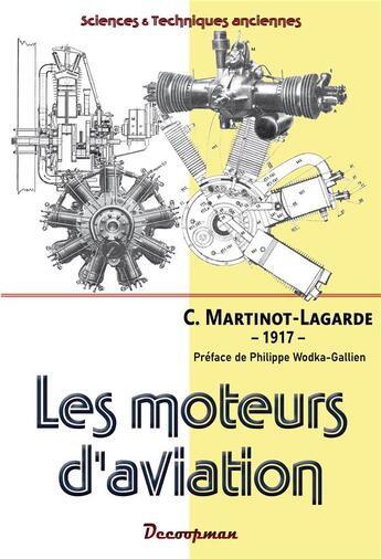 Couverture du livre « Les moteurs d'aviation » de C. Martinot-Lagarde aux éditions Decoopman