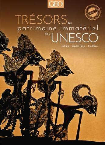 Couverture du livre « Trésors du patrimoine immatériel de l'Unesco » de Massimo Centini aux éditions Geo