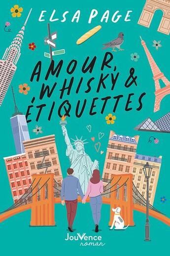 Couverture du livre « Amour, whisky et étiquettes » de Elsa Page aux éditions Jouvence