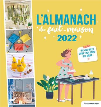 Couverture du livre « Almanach du fait maison (édition 2022) » de  aux éditions Marie-claire