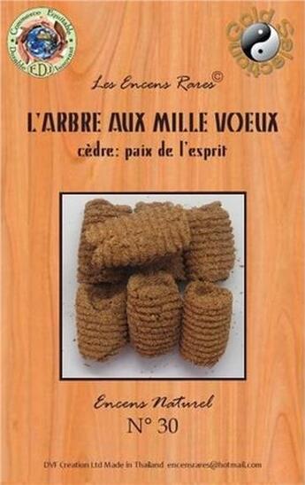 Couverture du livre « Encens rares : arbre aux mille voeux - paix de l'esprit - 25 gr » de  aux éditions Dg-exodif