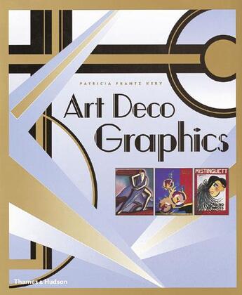 Couverture du livre « Art deco graphics (paperback) » de Frantz Kery aux éditions Thames & Hudson