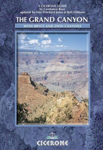 Couverture du livre « The grand canyon » de Bob Gibbons / Sian P aux éditions Cicerone Press