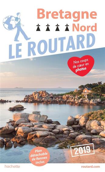 Couverture du livre « Guide du Routard ; Bretagne nord (édition 2019) » de Collectif Hachette aux éditions Hachette Tourisme