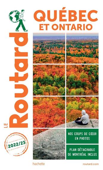 Couverture du livre « Guide du Routard : Québec et Ontario (édition 2022/2023) » de Collectif Hachette aux éditions Hachette Tourisme