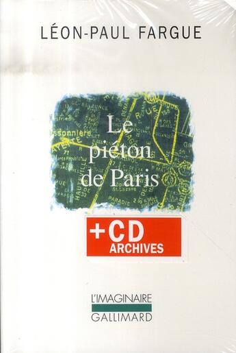 Couverture du livre « Le piéton de paris » de Leon-Paul Fargue aux éditions Gallimard