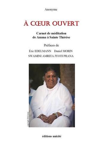 Couverture du livre « À coeur ouvert » de  aux éditions Unicite