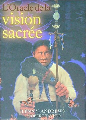 Couverture du livre « L'oracle de la vision sacrée » de Lynn V. Andrews et Robert Taylor aux éditions Vega