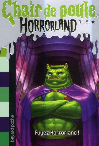 Couverture du livre « Chair de poule : Horrorland Tome 11 » de R. L. Stine aux éditions Bayard Jeunesse