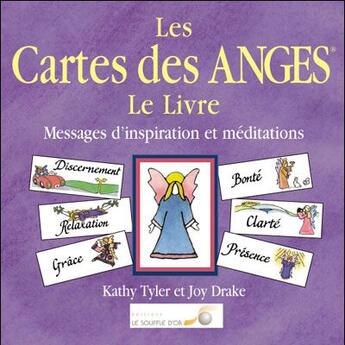 Couverture du livre « Les cartes des anges » de Kathy Tyler aux éditions Le Souffle D'or