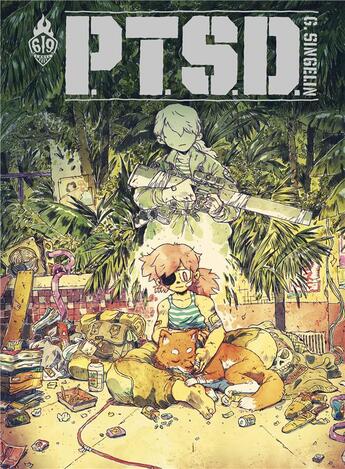 Couverture du livre « P.T.S.D. » de Guillaume Singelin aux éditions Ankama