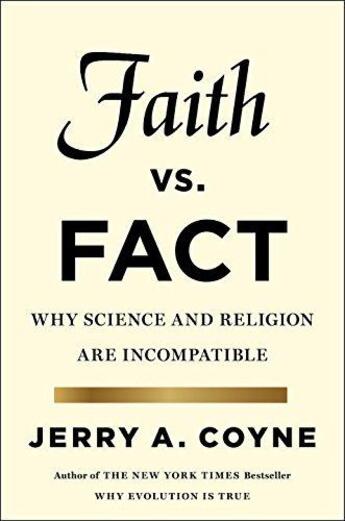 Couverture du livre « Faith Versus Fact » de Jerry A Coyne aux éditions Adult Pbs