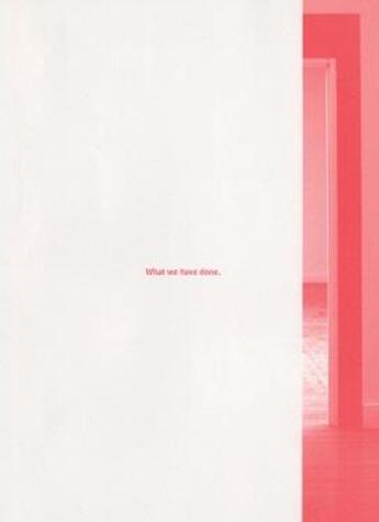 Couverture du livre « What we have done » de Jason Dodge aux éditions Dap Artbook