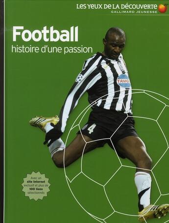 Couverture du livre « Football, histoire d'une passion » de Hugh Hornby aux éditions Gallimard-jeunesse