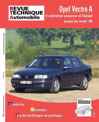 Couverture du livre « Opel vectra - moteurs 4 cylindres essence et diesel » de Etai aux éditions Etai