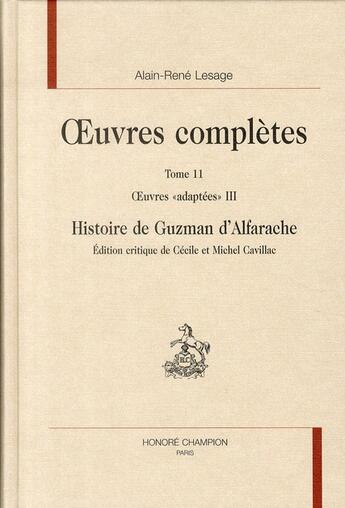 Couverture du livre « Oeuvres complètes t.2. ; oeuvres 