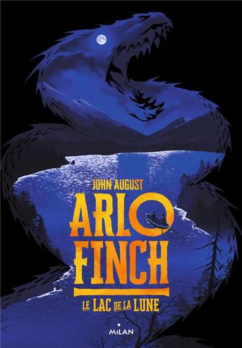 Couverture du livre « Arlo Finch t.2 : le lac de la Lune » de John August aux éditions Milan