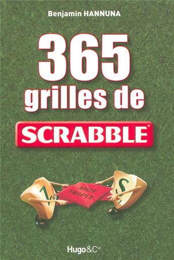Couverture du livre « 365 grilles de Scrabble » de Benjamin Hannuna aux éditions Hugo Image