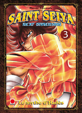 Couverture du livre « Saint Seiya - next dimension ; le mythe d'Hadès t.3 » de Masami Kurumada aux éditions Panini