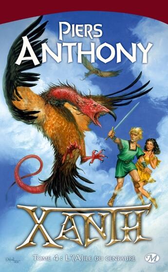 Couverture du livre « Xanth Tome 4 : l'aile du Centaure » de Piers Anthony aux éditions Bragelonne