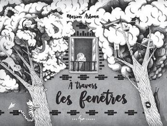 Couverture du livre « À travers les fenêtres » de Marion Arbona aux éditions 400 Coups