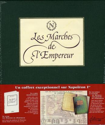 Couverture du livre « Les marches de l'Empereur ; coffret » de Martin Motte aux éditions Lbm