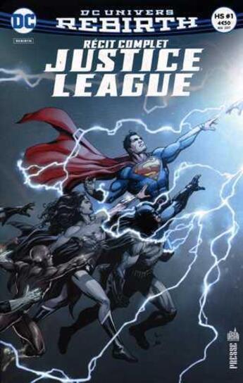 Couverture du livre « Justice League récit complet Hors-Série n.1 ; un nouveau départ » de  aux éditions Urban Comics Press