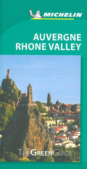 Couverture du livre « Gv (ang)auvergne - rhone valley » de Collectif Michelin aux éditions Michelin