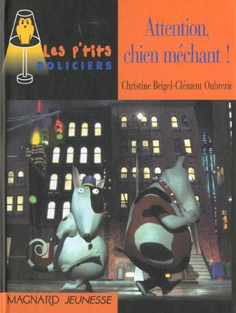 Couverture du livre « Attention Chien Mechant » de Beijel aux éditions Magnard