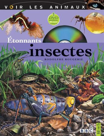 Couverture du livre « Etonnants Insectes » de Rodolphe Rougerie aux éditions Fleurus