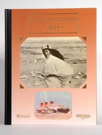 Couverture du livre « Les années-mémoires 1935 » de Albert Blanchard aux éditions Bayard/notre Temps