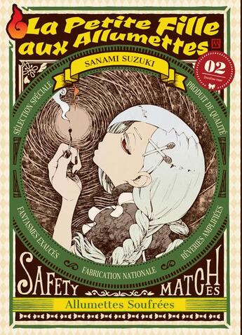 Couverture du livre « La petite fille aux allumettes Tome 2 » de Sanami Suzuki aux éditions Komikku