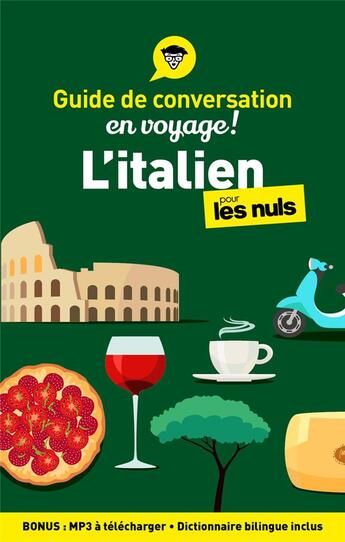 Couverture du livre « L'italien pour les nuls (5e édition) » de Mery Martinelli aux éditions First