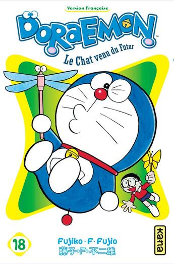 Couverture du livre « Doraemon Tome 18 » de Fujiko Fujio aux éditions Kana