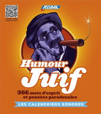 Couverture du livre « Calendrier sonore ; humour juif » de Nicolas Ragonneau et Naima Cathew aux éditions Assimil