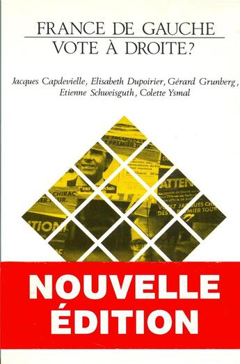 Couverture du livre « France de gauche, vote à droite ? » de  aux éditions Presses De Sciences Po