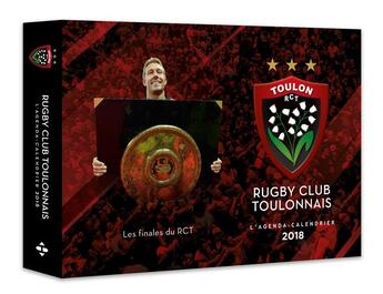 Couverture du livre « L'agenda-calendrier rugby club toulonnais (édition 2018) » de  aux éditions Hugo Sport